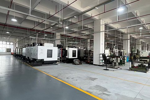 MachProBot factory network - modern CNC machining facility